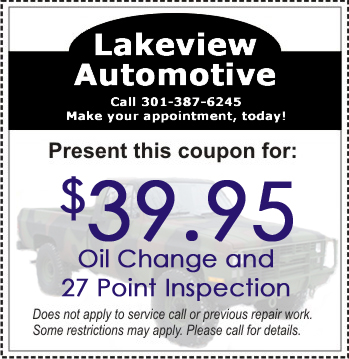 Lakeview Automotive Coupon - Internet Only